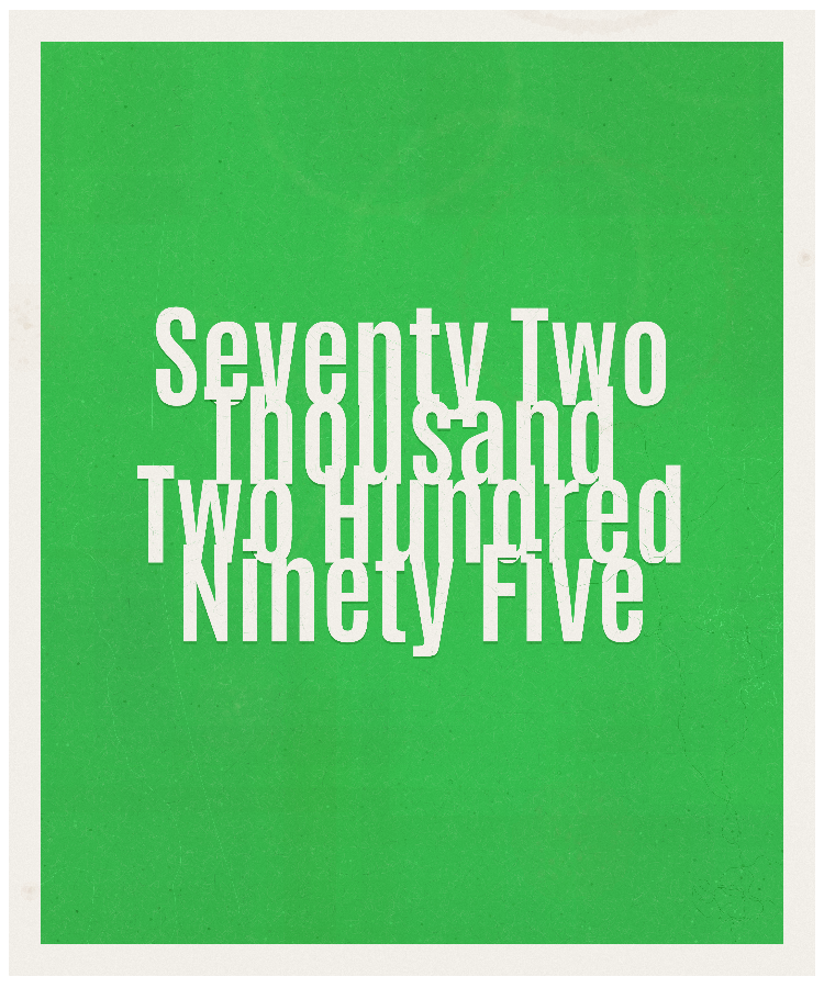 Count #72295