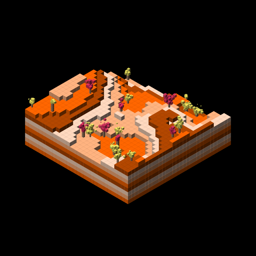 Pixel Topography #21