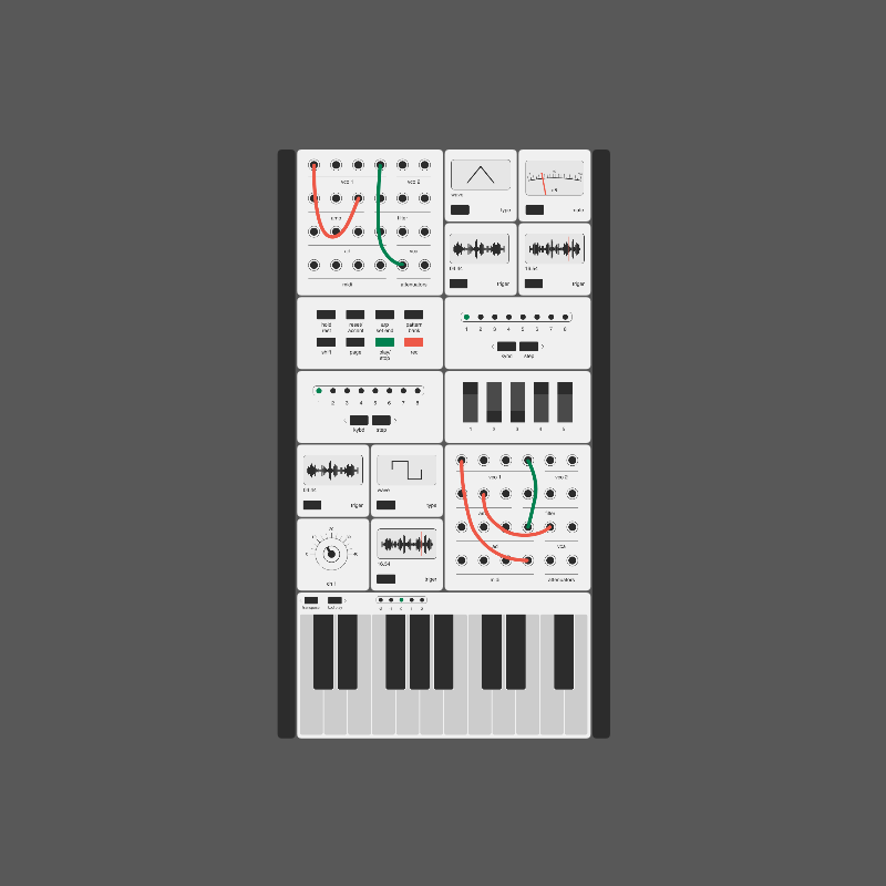 Modular synthesizer #35