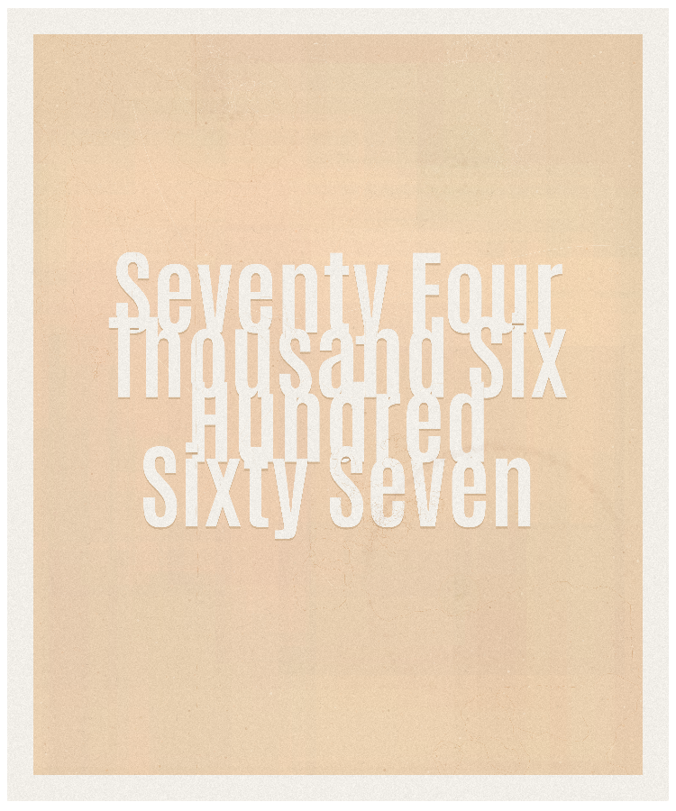 Count #74667