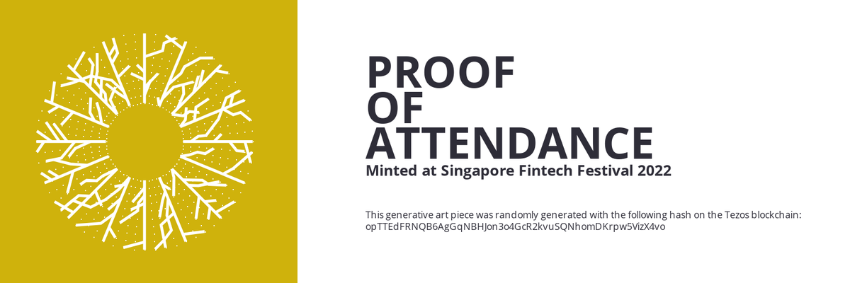 SFF2022 Proof of Attendance Token #825