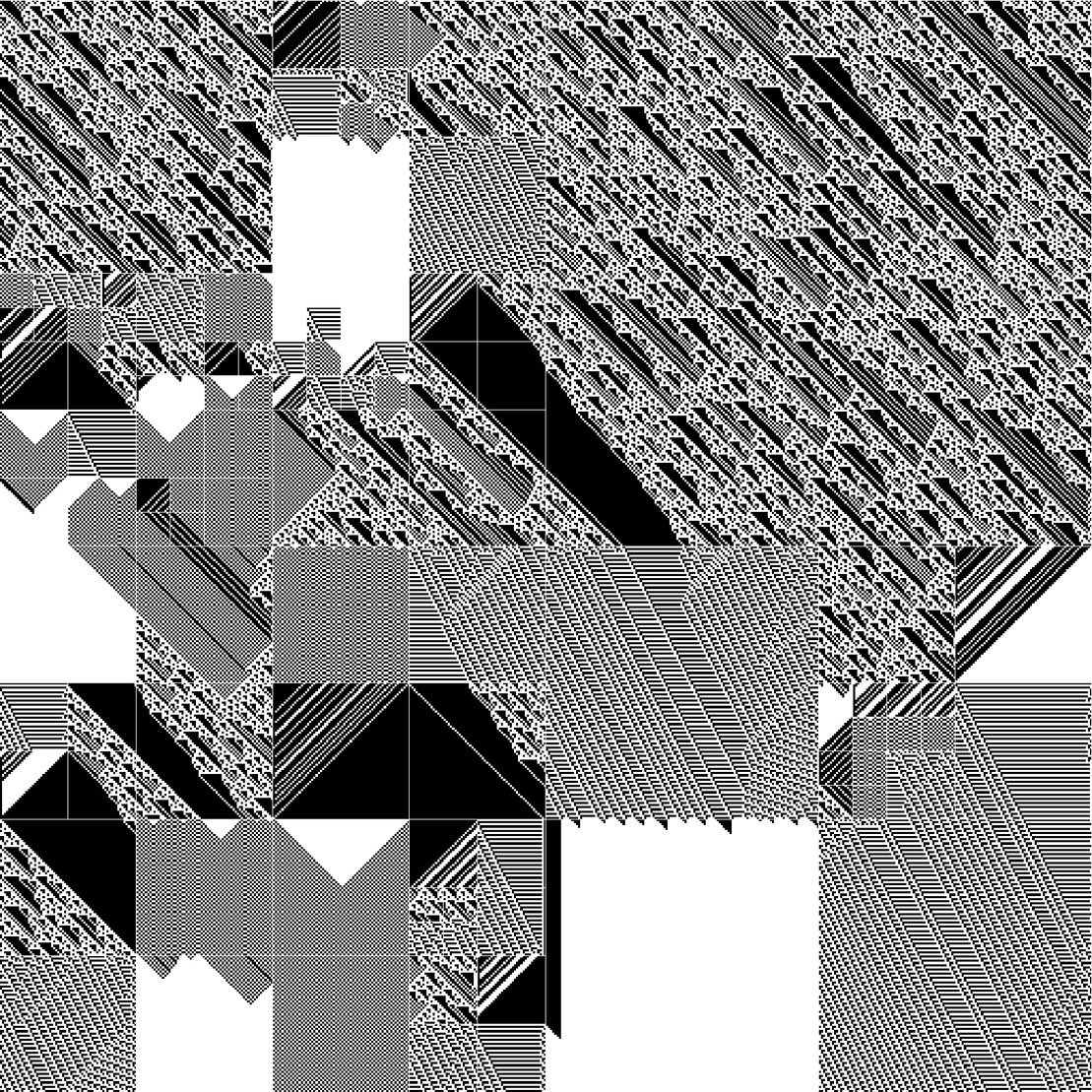 RULES (for Elementary Cellular Automata) #381