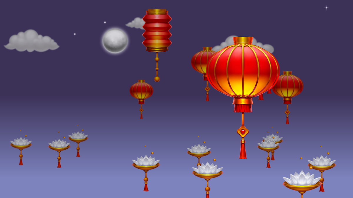 Mooncakes: Happy Mid Autumn Festival 2022 #4300