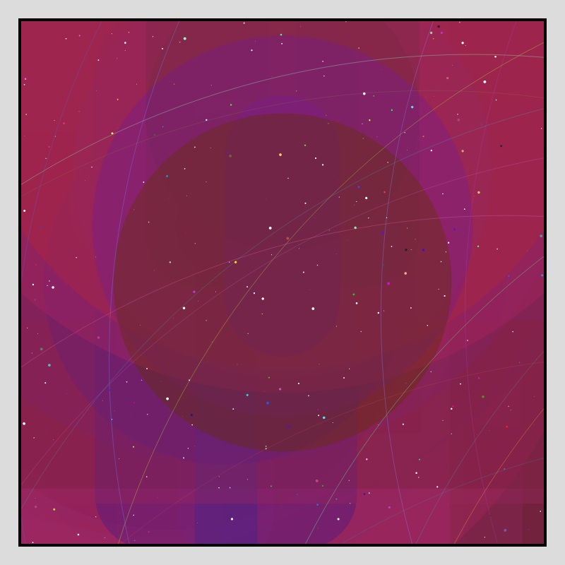 Color Field Starry B #211