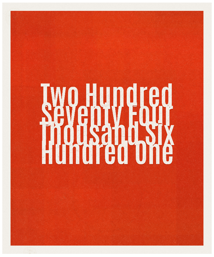 Count #274601