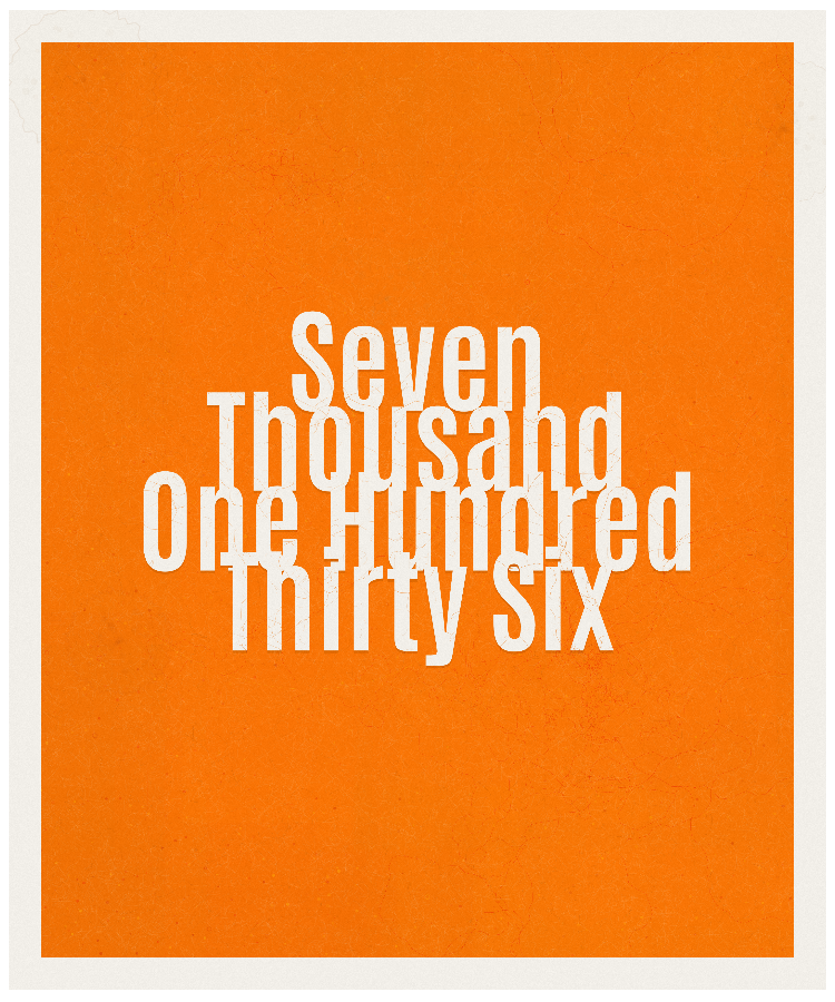 Count #7136
