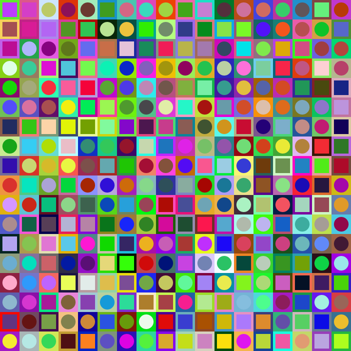 Square Dot Composition #193