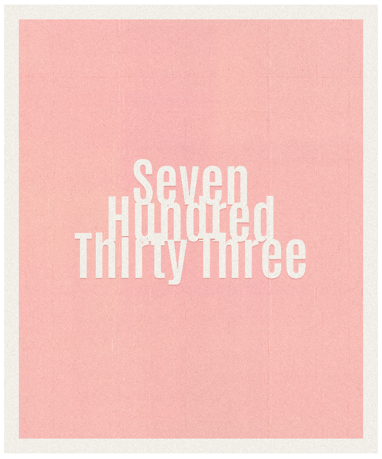 Count #733