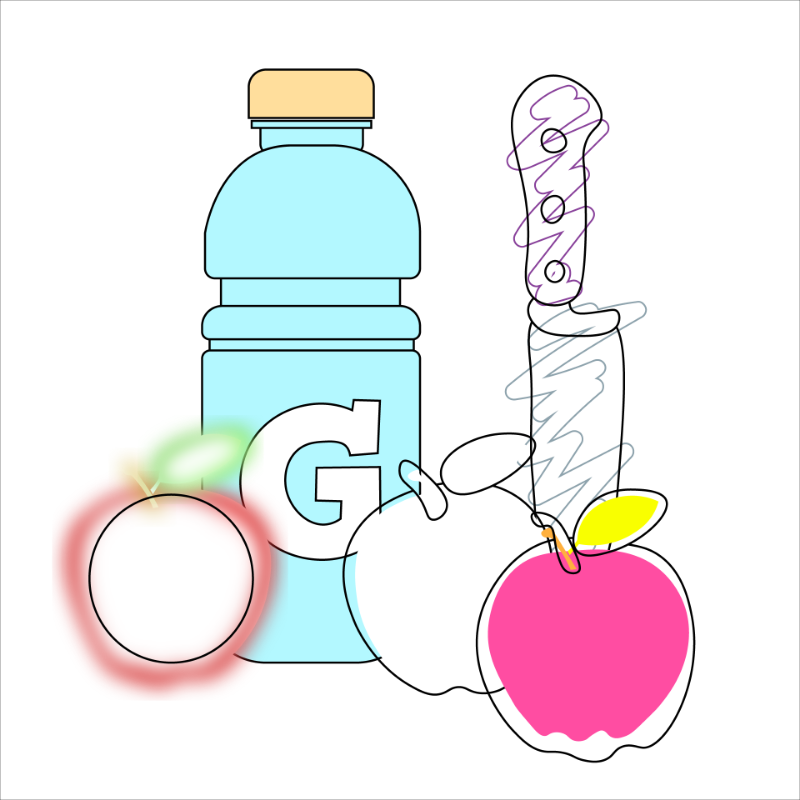 gatorade and apples #22