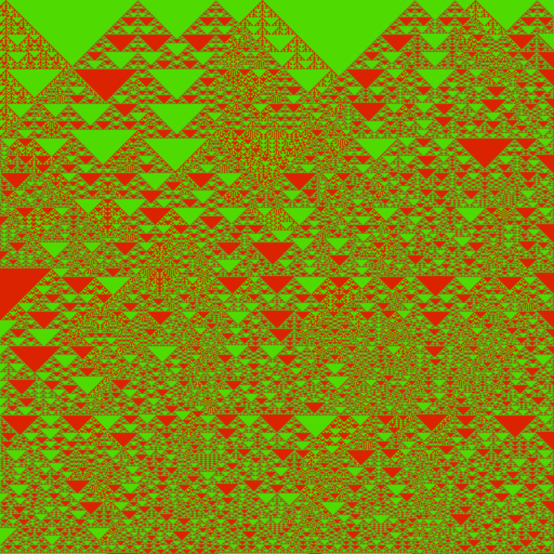 Totalistic Cellular Automata #496