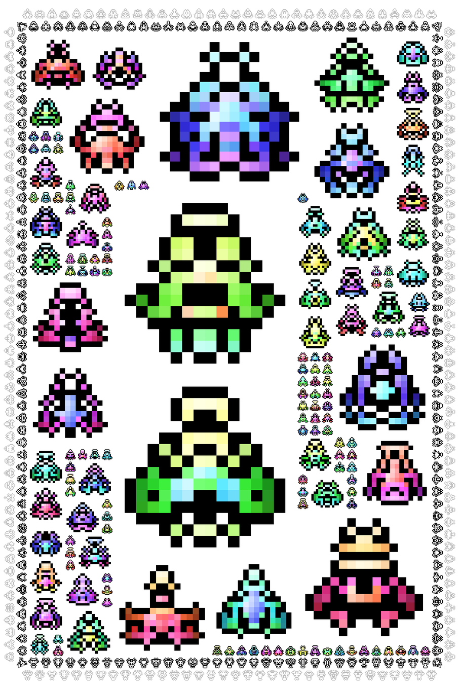 Pixel Spaceships #40