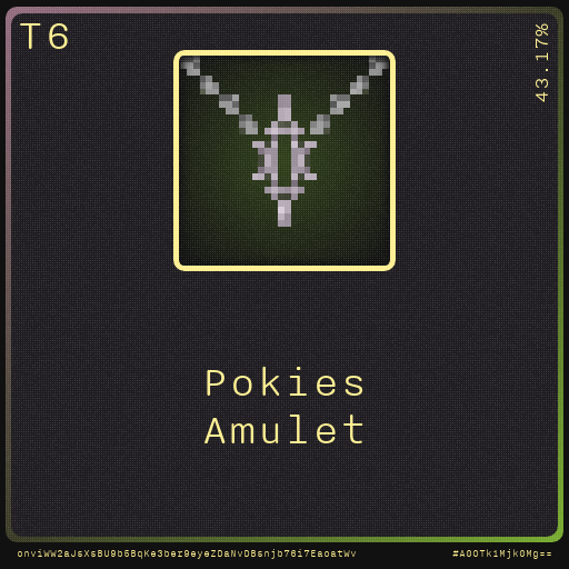 Gear for your quests - Amulet #13