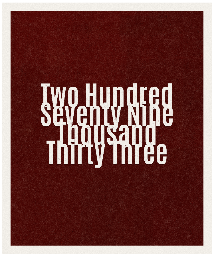 Count #279033