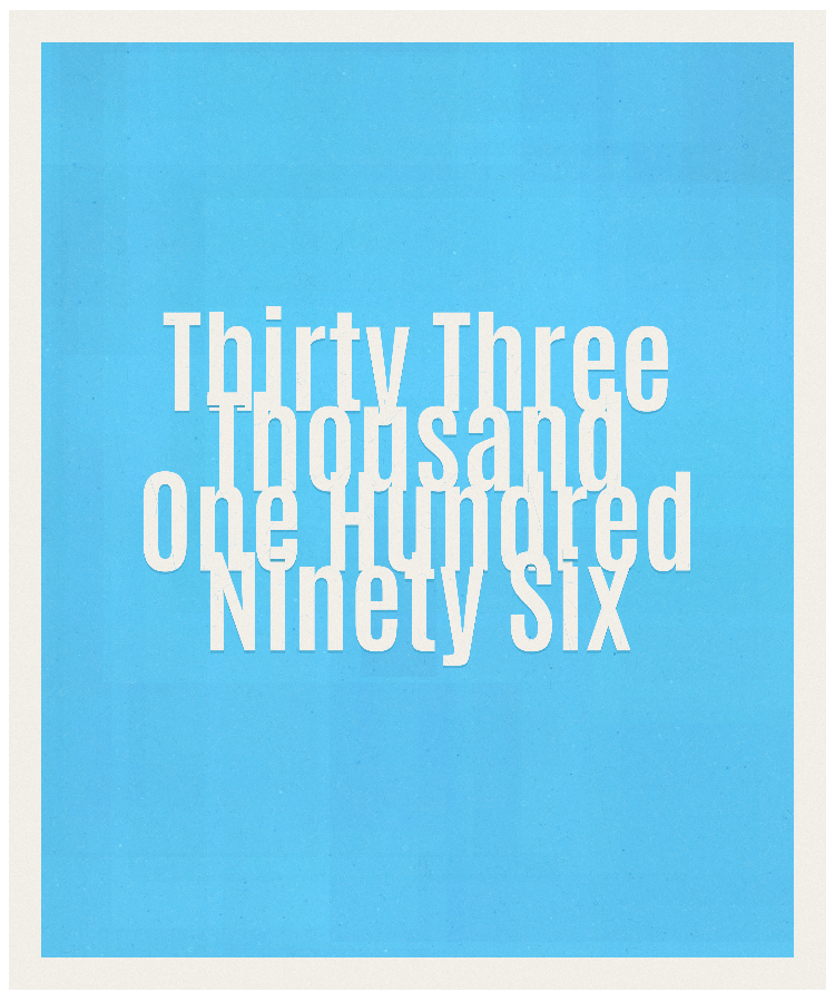 Count #33196