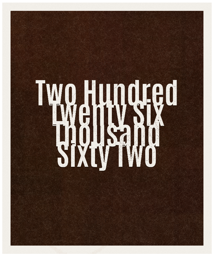 Count #226062
