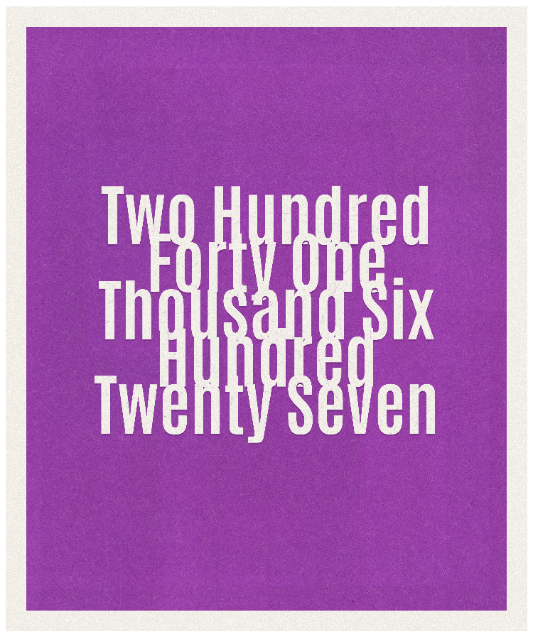 Count #241627