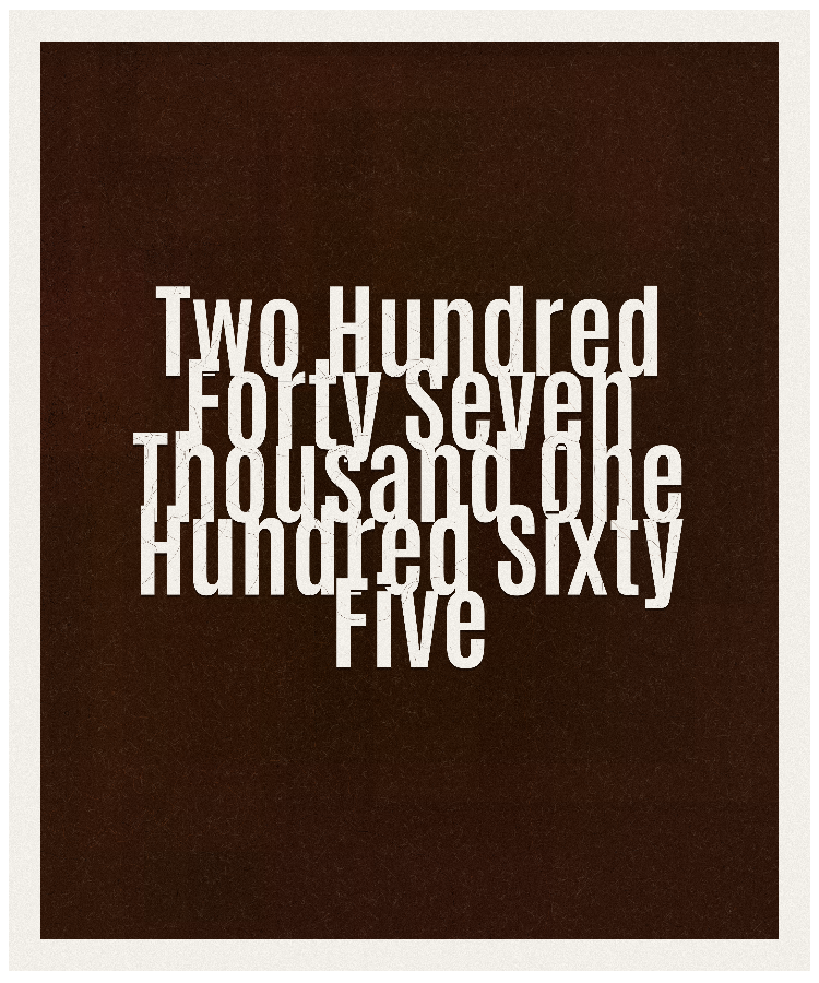 Count #247165