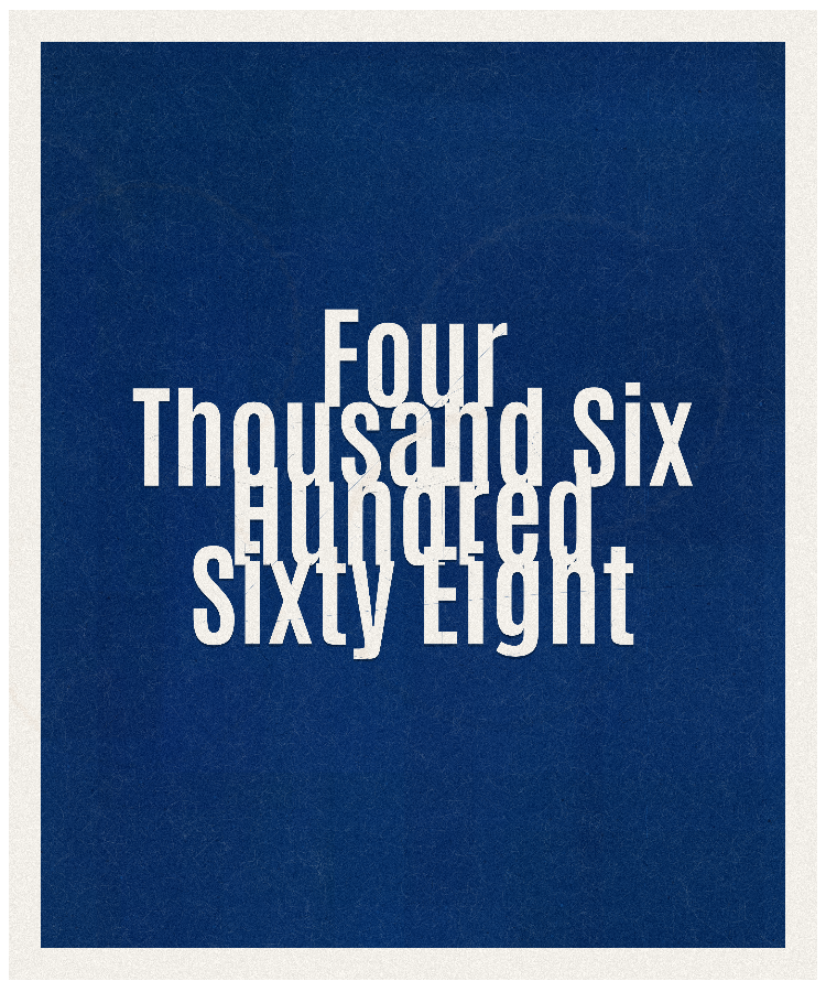 Count #4668