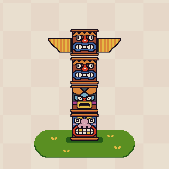 Tiki Totem  #5