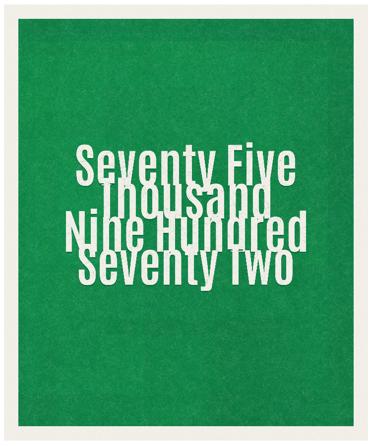 Count #75972