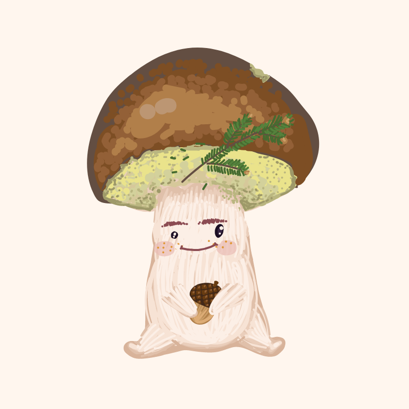 Cute Mushrooms Forest Guys #42