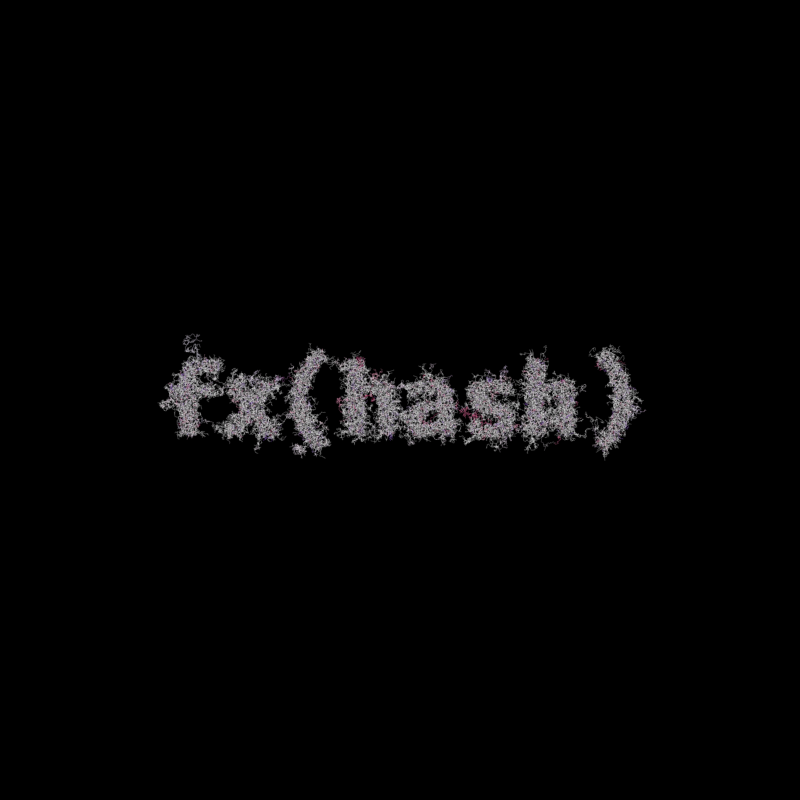 FXHASH Logo with Features #216