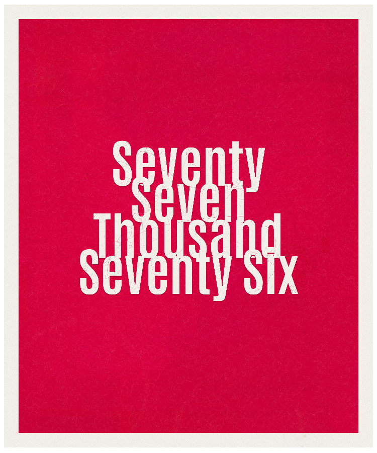Count #77076