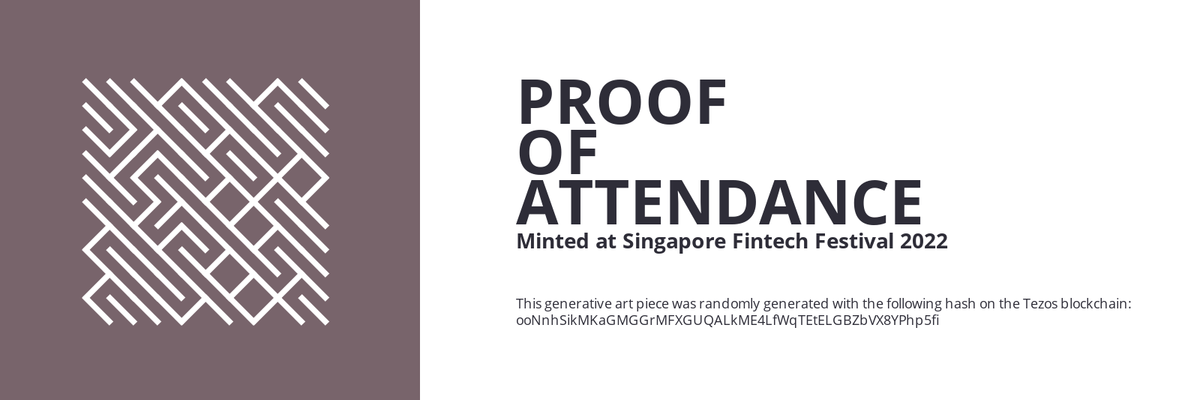 SFF2022 Proof of Attendance Token #201