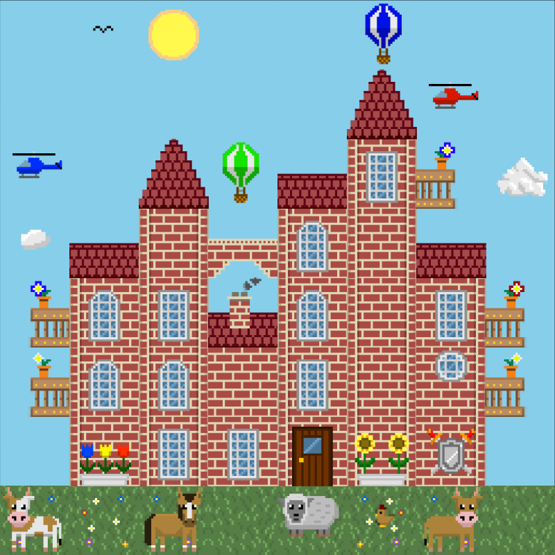 2D Mansion #605