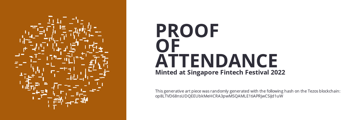 SFF2022 Proof of Attendance Token #385