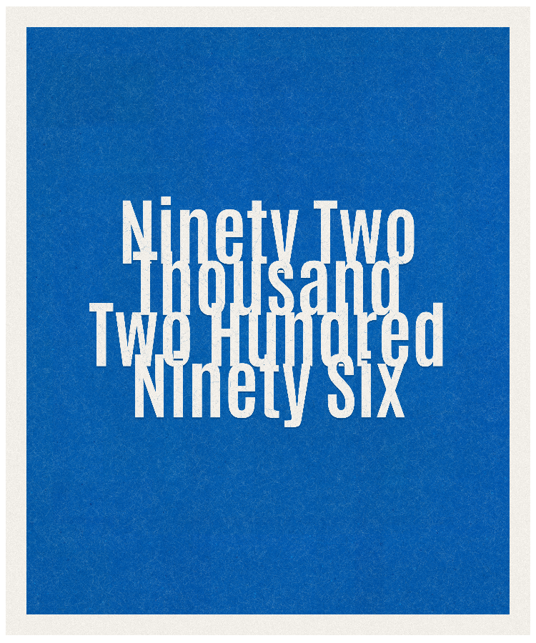 Count #92296