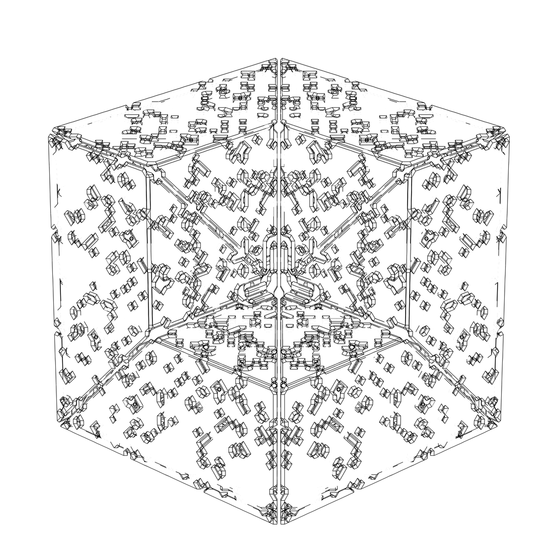LL21 Alien Art Cube #969