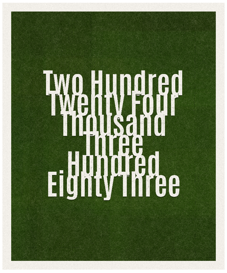Count #224383