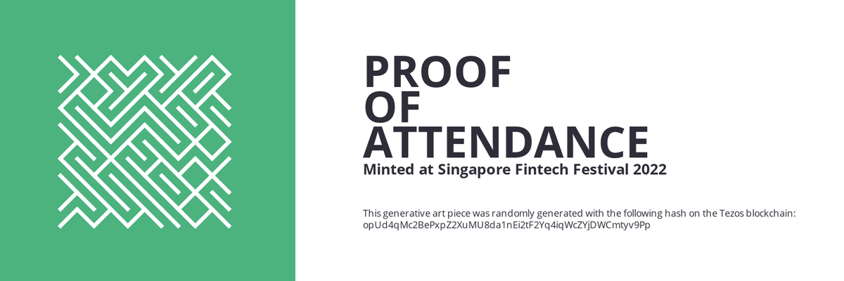 SFF2022 Proof of Attendance Token #1507