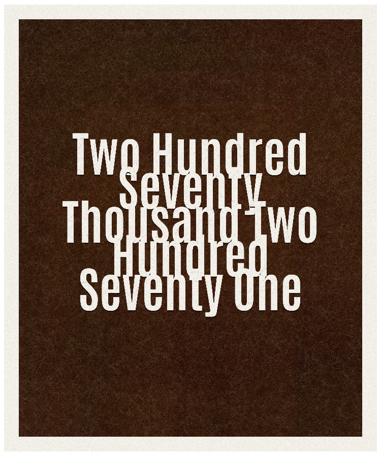 Count #270271