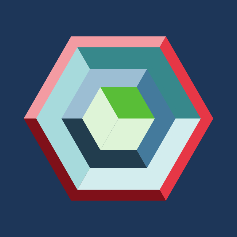 Hexagones - Art for Bots #1