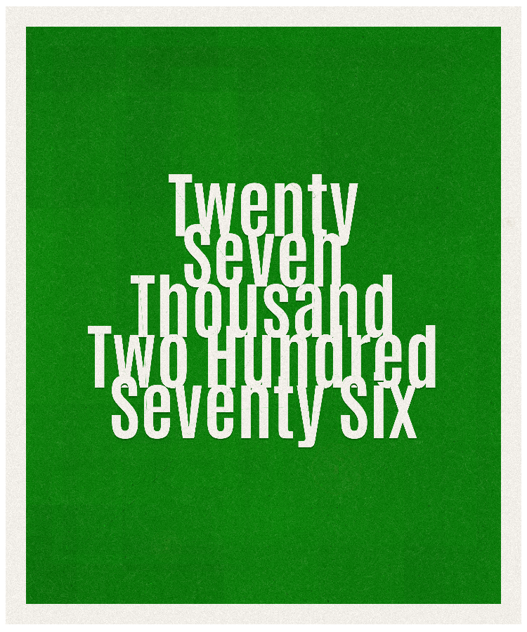 Count #27276