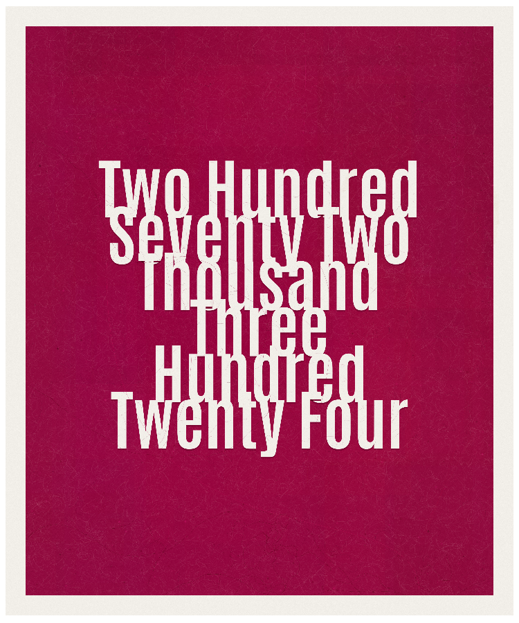 Count #272324