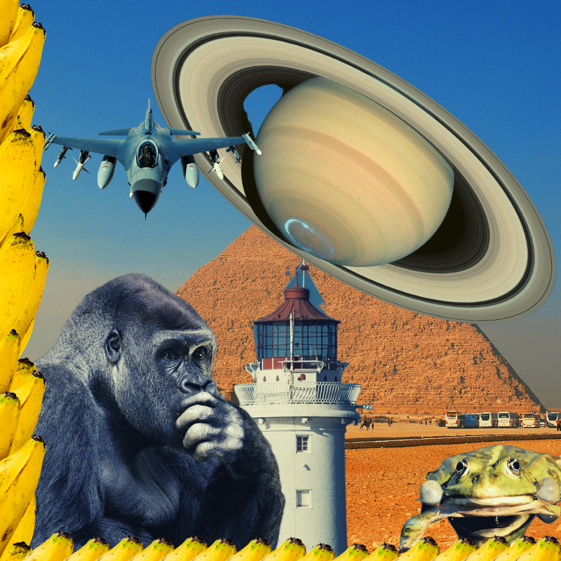 Banana & Pepe on mysterious trips #7