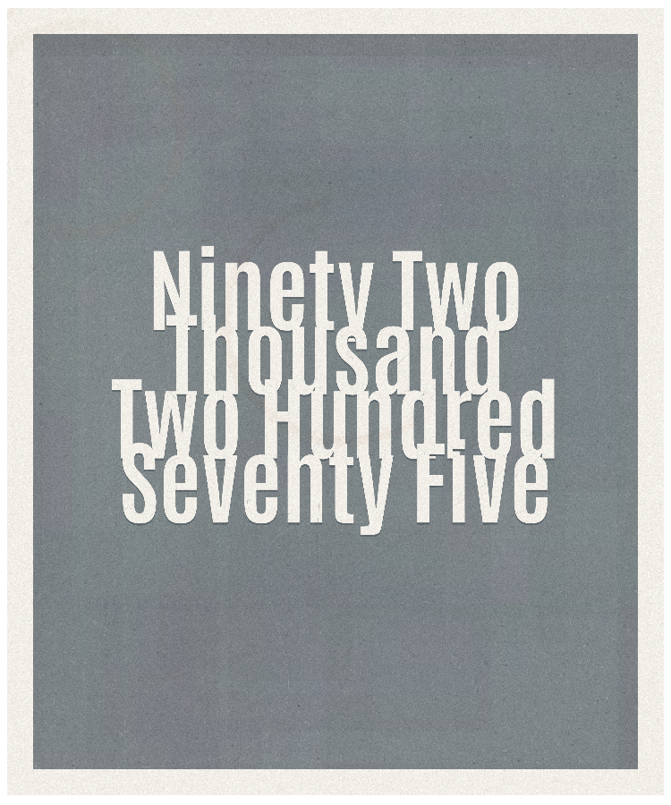 Count #92275