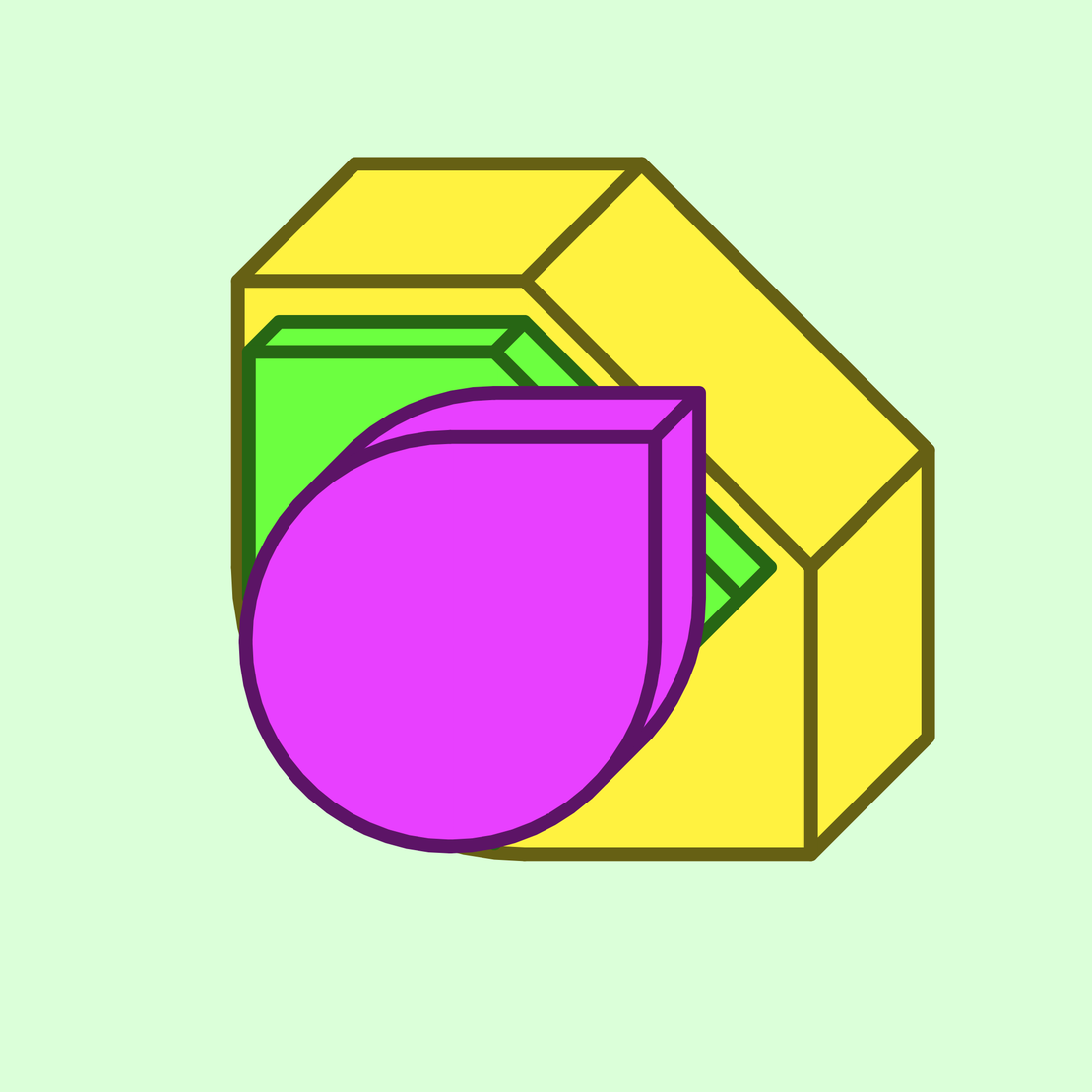 Calm shapes #259