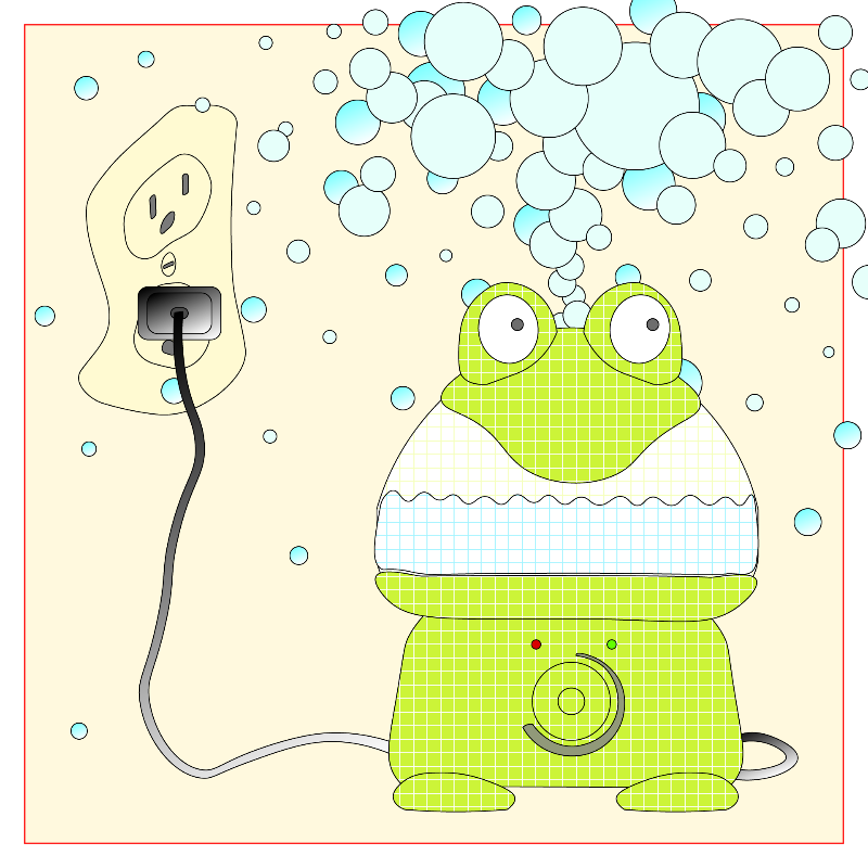 Frog Humidifier #74