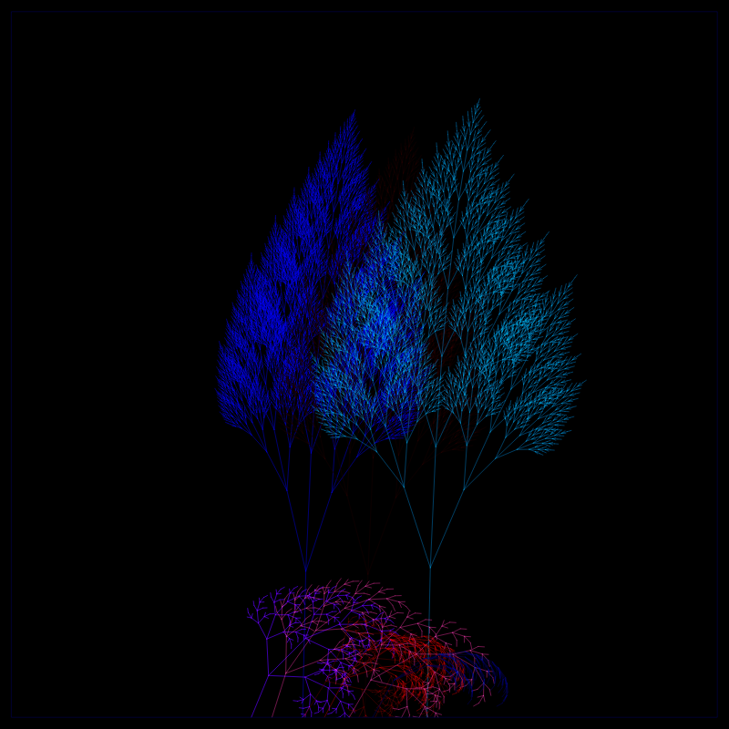 Fractal Forest #196