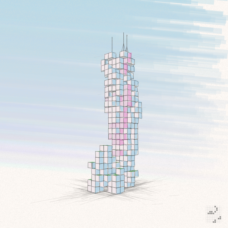 Cellular Skyscrapers #219