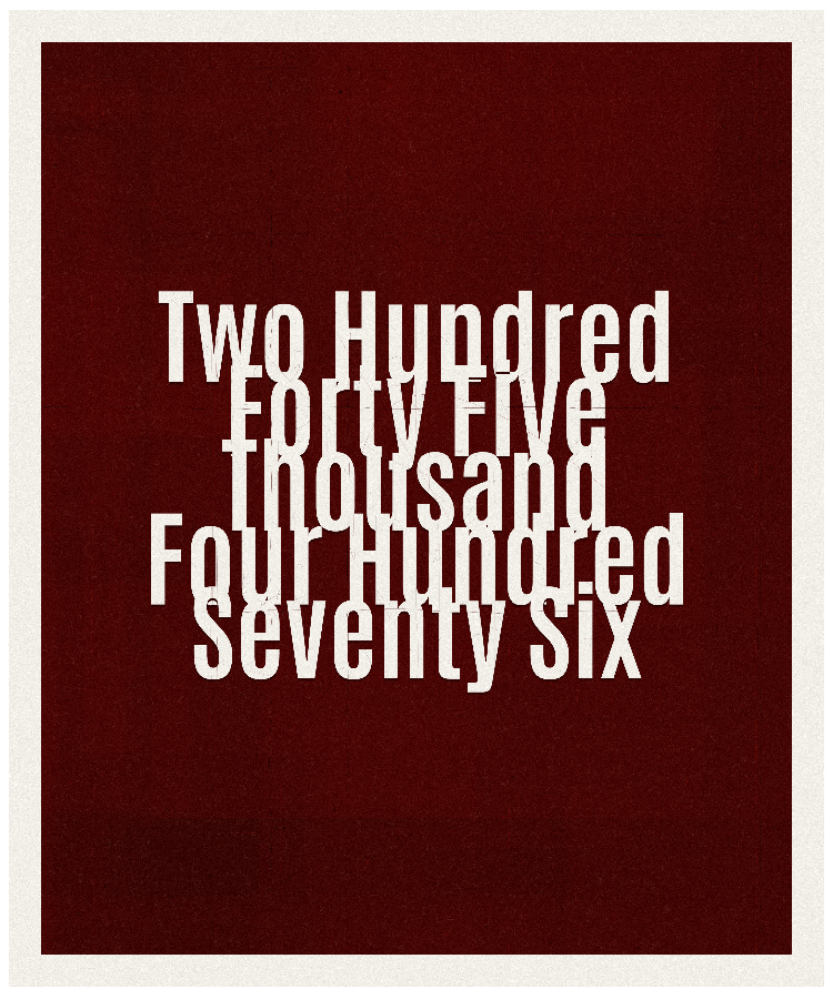 Count #245476