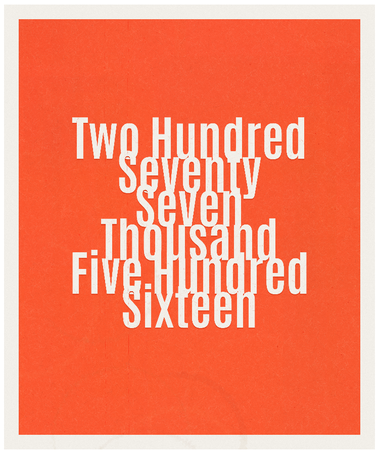 Count #277516