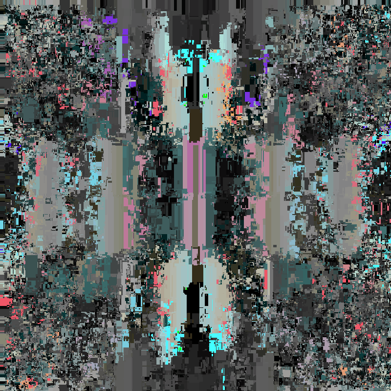 Glitchy feedback void #3