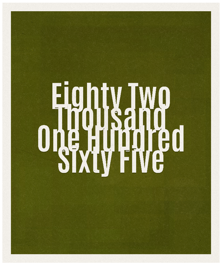 Count #82165