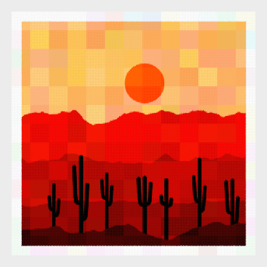 Saguaros #33