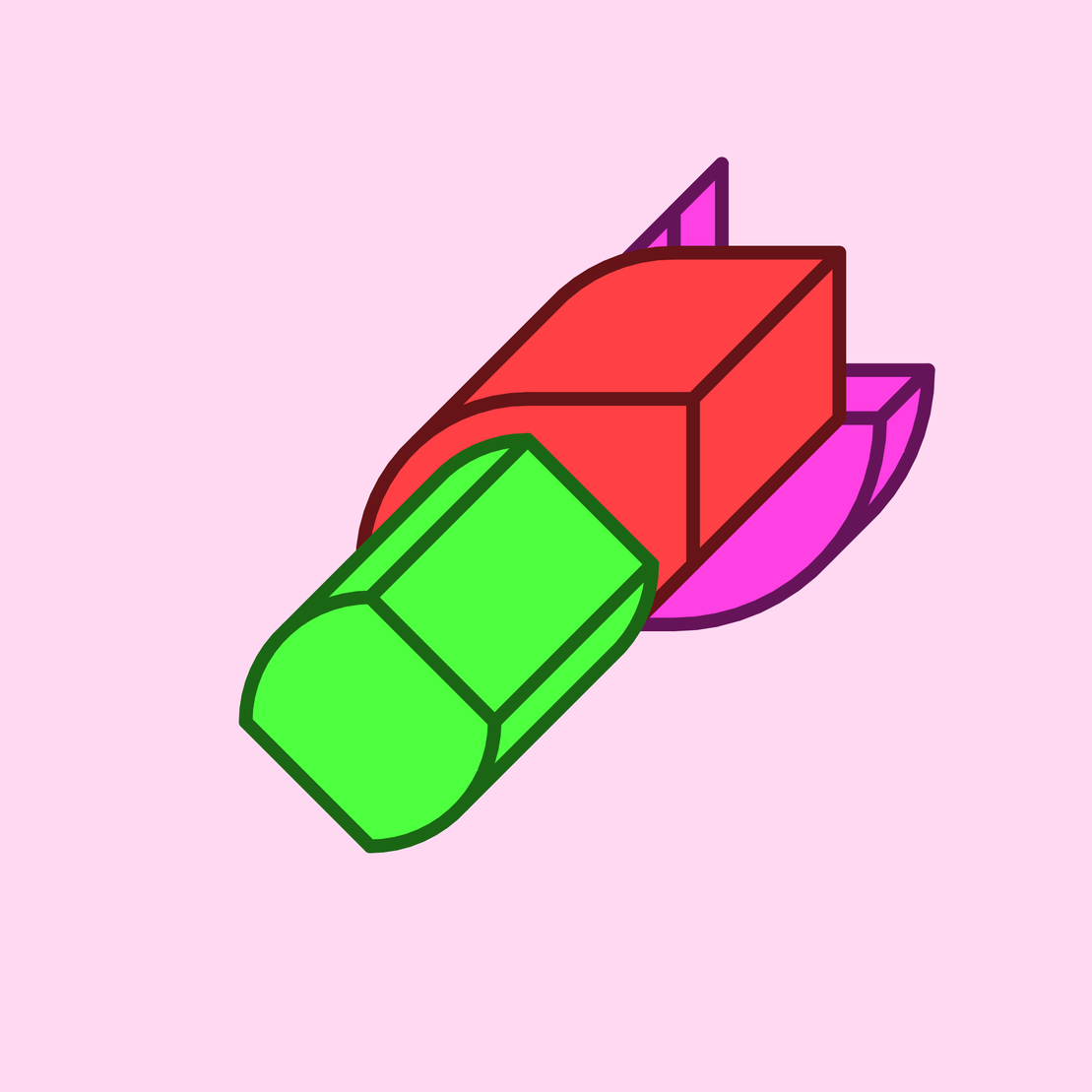 Calm shapes #1130